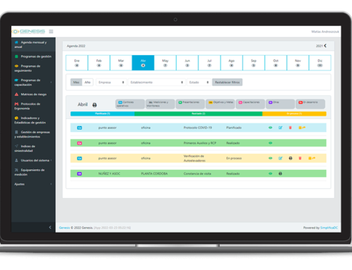 GENESIS – Un software de HyS para la gestión